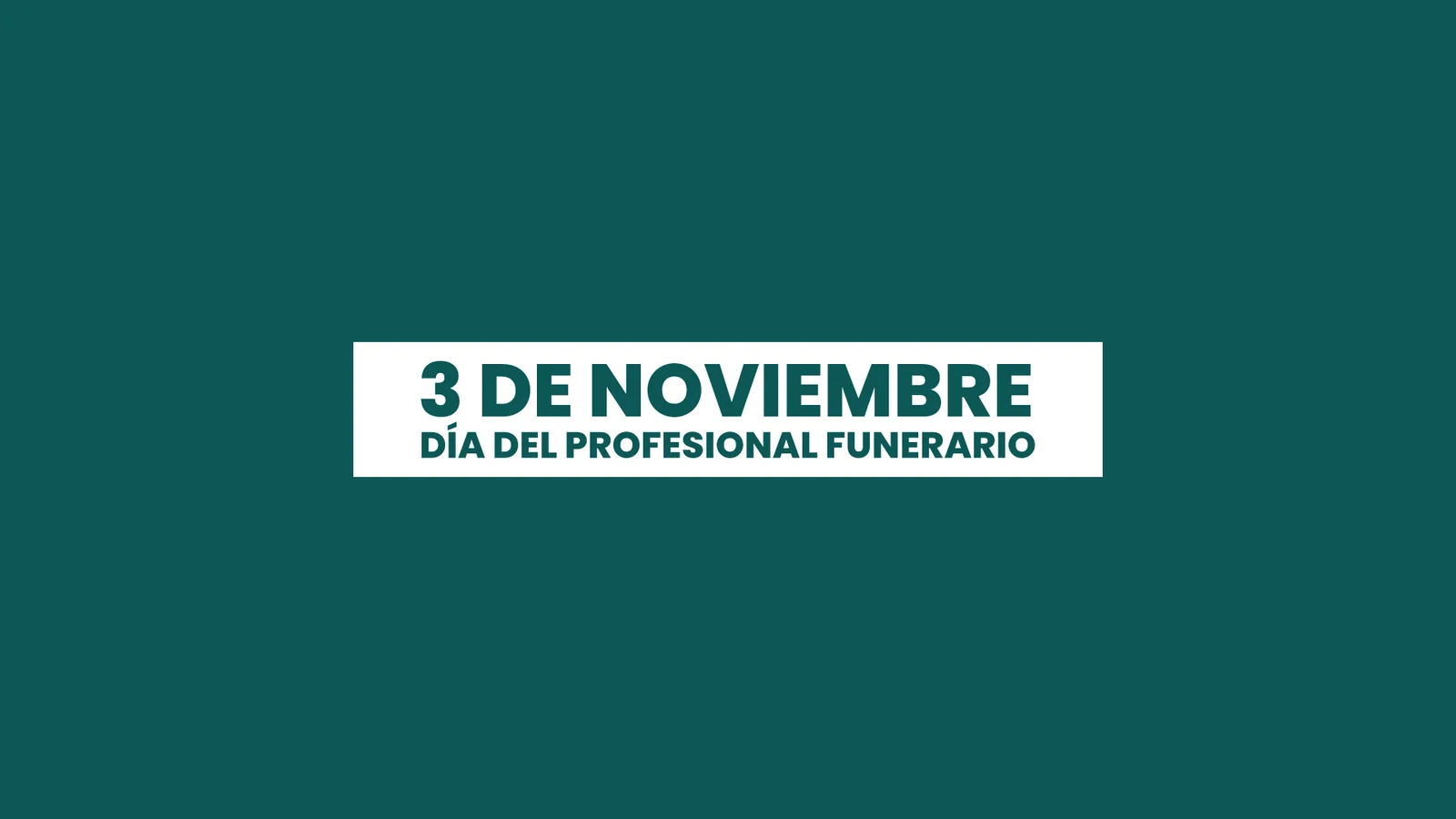 Día del Profesional Funerario